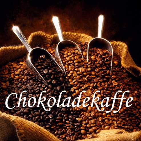 Dessertkaffe. Chokolade