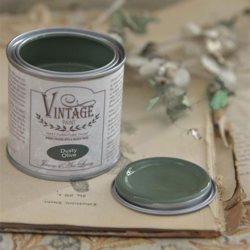 Vintage Paint. Dusty Oliven 