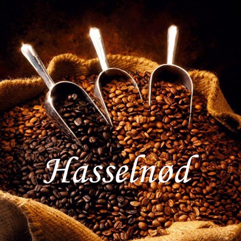 Hasselnød Dessertkaffe. Hele bønner 500 g.