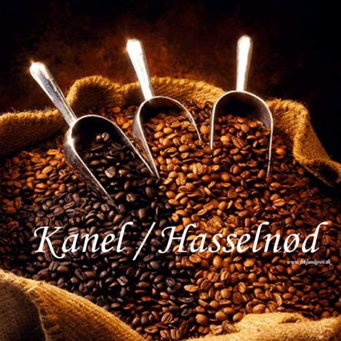 Kanel Hasselnød dessertkaffe. Hele bønner 250 g.