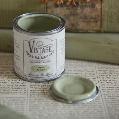 Vintage Paint. Moss Green