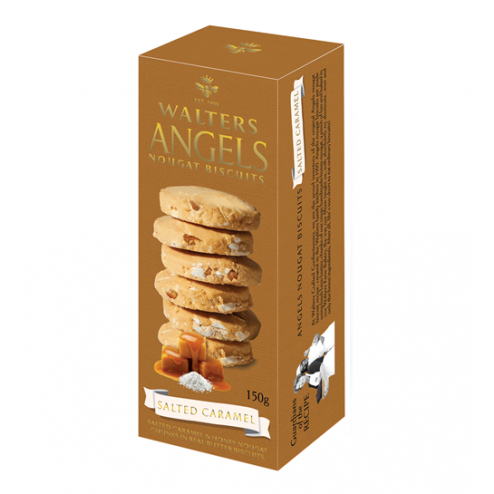 Kager. Walters Angels Salted Caramel Nougat Biscuits