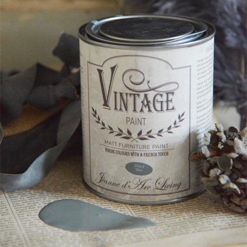 Vintage Paint. Petrole Blue