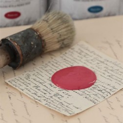 Vintage Paint. Warm red. 