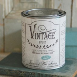 Vintage Paint. Turquiose Dusty 