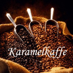 Dessertkaffe. Karamel