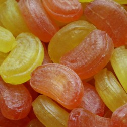 Bolcher. Appelsin Citron